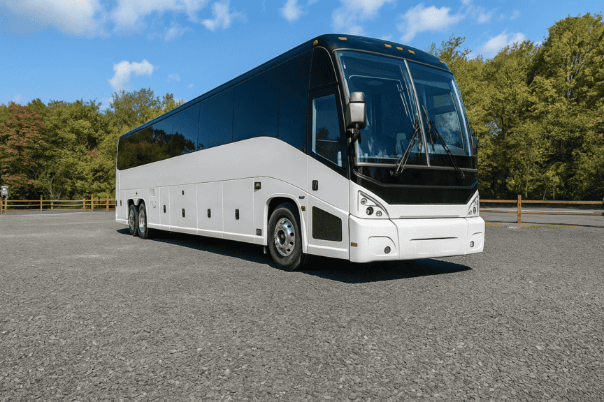 picture of Charter Bus Rental Ames coach bus